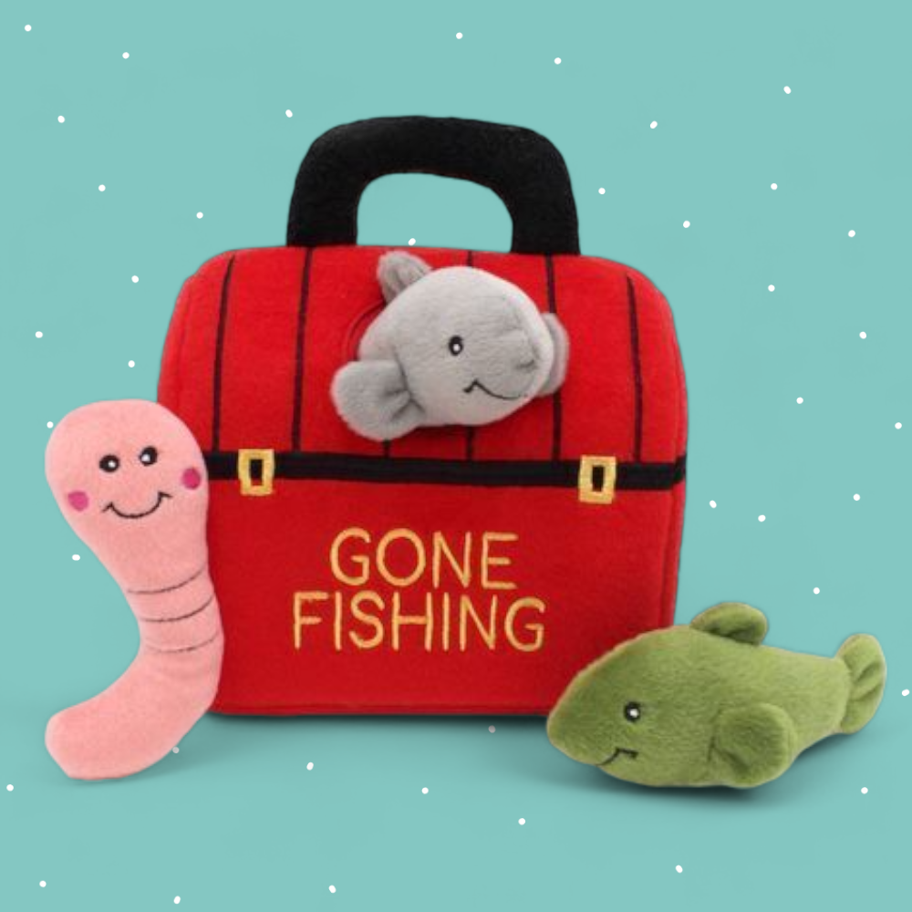 Zippy Paws - Burrow Dog Toy - Tackle Box