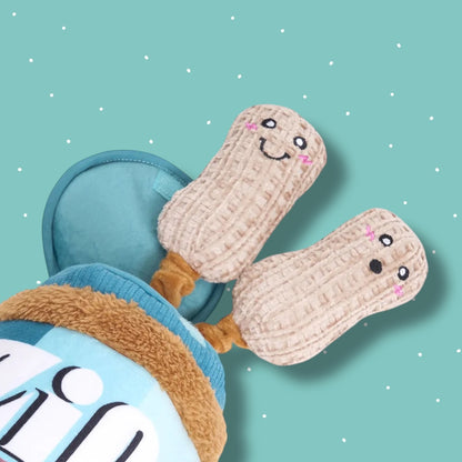 ZippyPaws Bungee Burrow - Peanut Butter Jar