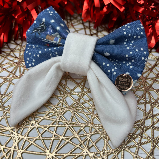 Last Christmas in Blue - Sailor Bow