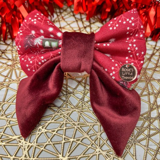 Last Christmas in Red - Sailor Bow